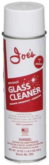 joes glass cleaner