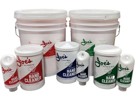 Joe's Hand Cleaner Products (from Kleen)
